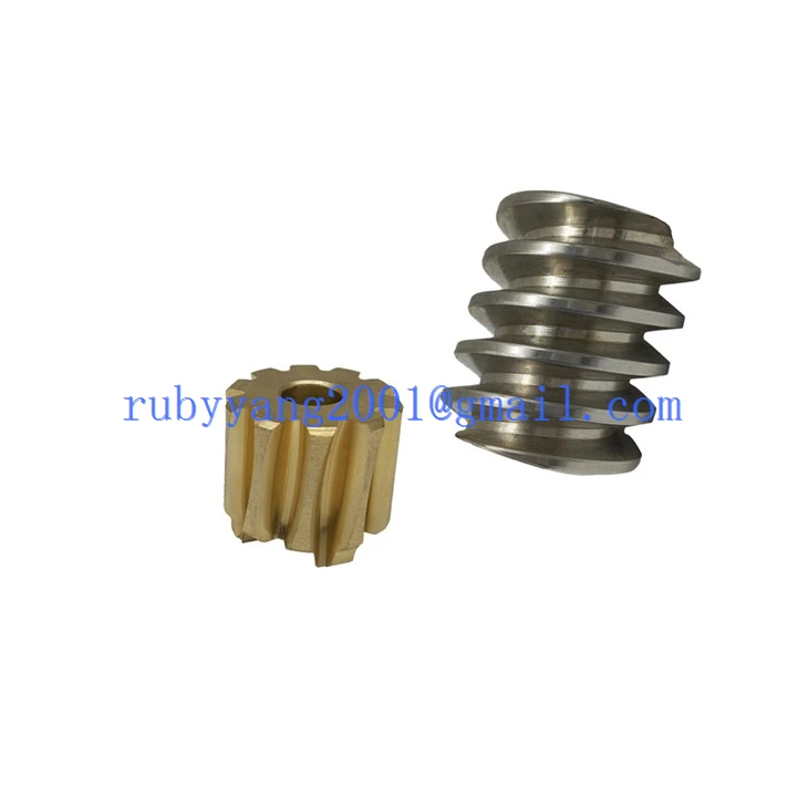 M3 Series Carbon Steel Waxed Worm Gear For Speed Reducer Gearbox